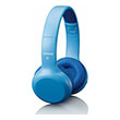 lenco hpb 110bu kids bluetooth headphone stickers blue photo
