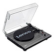 lenco ls 10bk wood turntable built in speakers photo