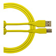 udg gear u95001yl udg ultimate audio cable usb 20 a b yellow straight 1m photo