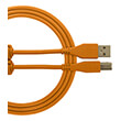 udg gear u95002or udg ultimate audio cable usb 20 a b orange straight 2m photo