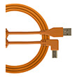 udg gear u95004or udg ultimate audio cable usb 20 a b orange angled 1m photo