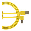 udg gear u95004yl udg ultimate audio cable usb 20 a b yellow angled 1m photo