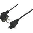 euro power cable 3 pin black 18m photo euro power cable 3 pin black 18m photo
