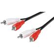 goobay stereo rca cable m m 5m photo goobay stereo rca cable m m 5m photo