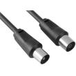 goobay antenna cable m f black 10m photo