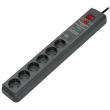 BRENNENSTUHL SECURE-TEC LINE 6 SOCKET ANTHRACITE BLACK �� ��������