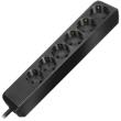 brennenstuhl eco line 6 socket black no switch photo