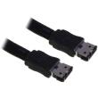 inline esata ii external connection cable 05m black photo