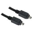 inline firewire ieee1394a cable 4 pin 3m photo inline firewire ieee1394a cable 4 pin 3m photo