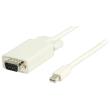 valueline vlmp37800w200 mini displayport to vga cable m m white 2m photo