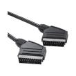 hama 43160 scart connecting cable plug scart plug 1m black photo hama 43160 scart connecting cable plug scart plug 1m black photo