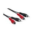 hama 43319 audio cable 2 rca male plugs 2 rca male plugs 25m photo