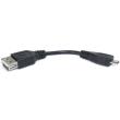 qoltec 50522 usb 20 adapter af micro usb bm 10cm photo