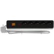 acar surge protector x5 3m black grey me diakopti photo