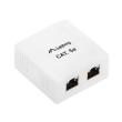 lanberg ftp data box 2port unshielded cat5e photo
