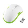 logilink id0133 wireless optical mini mouse 24ghz 1200dpi white green photo