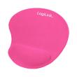 logilink id0027p mousepad with gel wrist rest pink photo