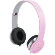 logilink hs0032 smile stereo high quality headset with microphone pink photo