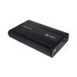 logilink ua0082 35 sata hdd enclosure usb 20 aluminium black photo