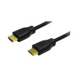 logilink ch0076 hdmi high speed with ethernet v14 cable gold plated 020m black photo