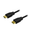 logilink ch0037 hdmi high speed with ethernet v14 cable gold plated 2m black photo