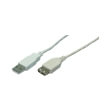 logilink cu0012 usb 20 extension cable male female 5m grey photo