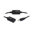 logilink ua0147 usb 20 active repeater cable usb a male usb a female 25m black photo