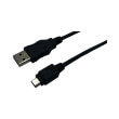 logilink cu0014 usb 20 connection cable a male to b mini male 5 pin 18m black photo