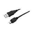 logilink cu0015 usb 20 connection cable a male to b mini male 5 pin 3m black photo