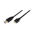 logilink cu0037 usb 30 connection cable am to micro bm 060m black photo