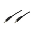 logilink ca1049 audio cable 2x 35mm male stereo 1m black photo logilink ca1049 audio cable 2x 35mm male stereo 1m black photo