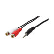 logilink ca1045 audio cable 1x 35mm male to 2x cinch female 5m photo logilink ca1045 audio cable 1x 35mm male to 2x cinch female 5m photo