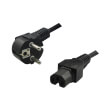logilink cp105 power cord schuko c13 male 90 angl photo