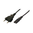 logilink cp092 power cord euro 8 18m black photo