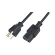 logilink cp099 power cord us nema5 15p male schuko iec 60320 1 c13 18m black photo