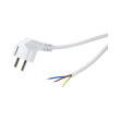 logilink cp136 power cord schuko plug 90 typ c cee 7 7 to open wire with crimp barre 15m white photo