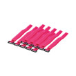 logilink kab0016 wire strap 500x20mm 10pcs pink photo