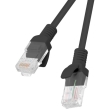 lanberg patchcord cat5e 5m black photo