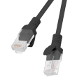lanberg patchcord cat6 1m black photo