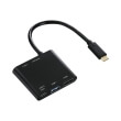 HAMA 135729 4-IN-1 USB-C MULTIPORT ADAPTER FOR 2X USB 3.1, HDMI AND USB-C (DATA)