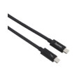 hama 135709 thunderbolt 3 cable usb c 20 gbps 5a 100w ultra hd 4k 1m black photo hama 135709 thunderbolt 3 cable usb c 20 gbps 5a 100w ultra hd 4k 1m black photo
