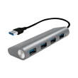 logilink ua0307 4 port hub usb 30 with aluminum casing photo