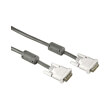 HAMA 45077 DVI DUAL LINK CABLE, FERRITE CORE, DOUBLE SHIELDED, 1.8M HAMA 45077 DVI DUAL LINK CABLE, FERRITE CORE, DOUBLE SHIELDED, 1.8M