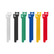 lanberg velcro cable ties 12mmx15cm 12pcs white black green blue yellow red photo