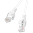 lanberg patchcord cat5e 05m white photo