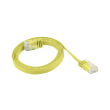 lanberg patchcord cat5e flat 2m yellow photo lanberg patchcord cat5e flat 2m yellow photo