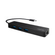 LOGILINK UA0313 USB-C 3-PORT HUB WITH GIGABIT ADAPTER