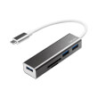 LOGILINK UA0305 USB-C 3.0 3-PORT HUB WITH CARD READER