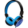 logilink hs0049bl foldable stereo headphone blue photo