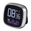 95321 xavax touch kitchen timer silver black photo